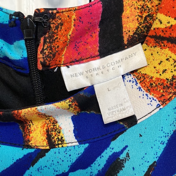 Tropical High Low New York & Co. Maxi Dress - Large - Picture 12 of 12